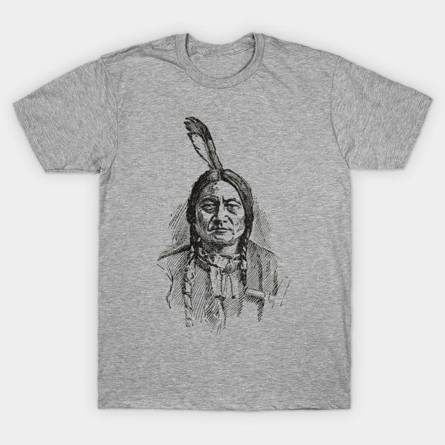 Sitting Bull 4 T-Shirt by big_owl